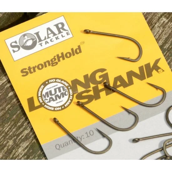Solar Tackle Solar Stronghold Longshank Hook Size 8 X 10 Per Pack – Bild 3