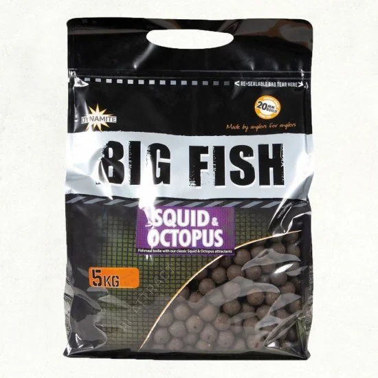 DYNAMITE BAITS Dynamite Squid And Octopus Boilies 15mm 5kg
