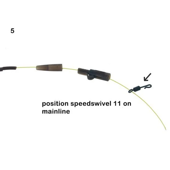 PB Products Hit & Run X-Safe Leadclip Mainline Only Pack Weed 4St – Bild 6