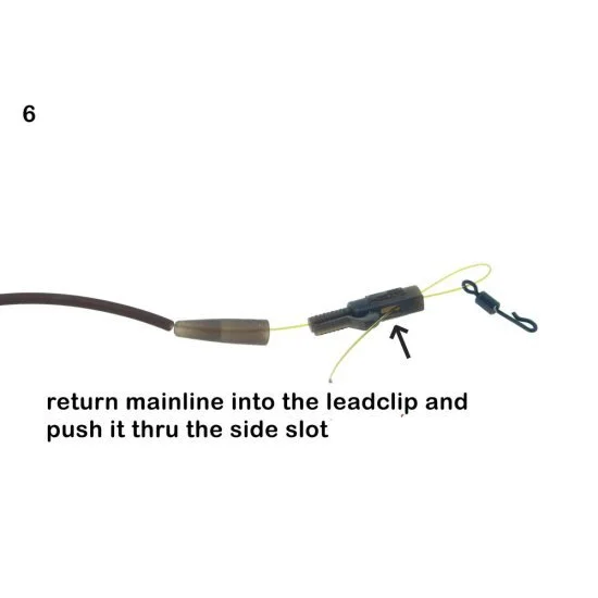 PB Products Hit & Run X-Safe Leadclip Mainline Only Pack Weed 4St – Bild 7