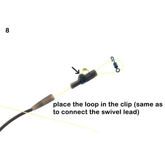PB Products Hit & Run X-Safe Leadclip Mainline Only Pack Weed 4St – Bild 9