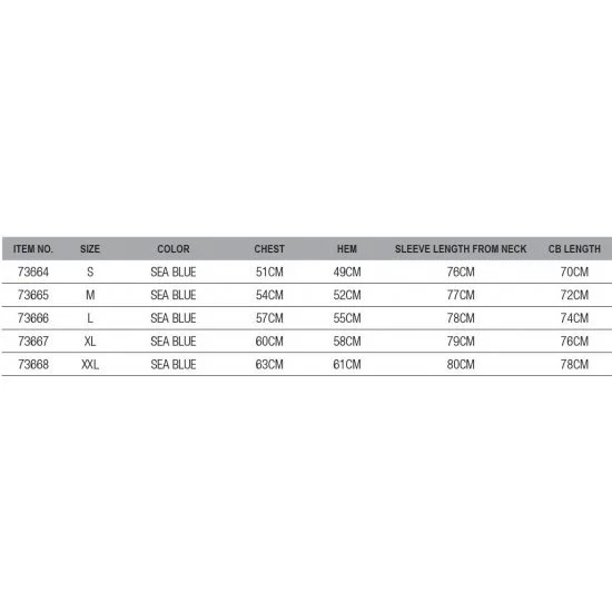 Savage Gear Marine UV Long Sleeve Tee Sea Blue – Bild 2